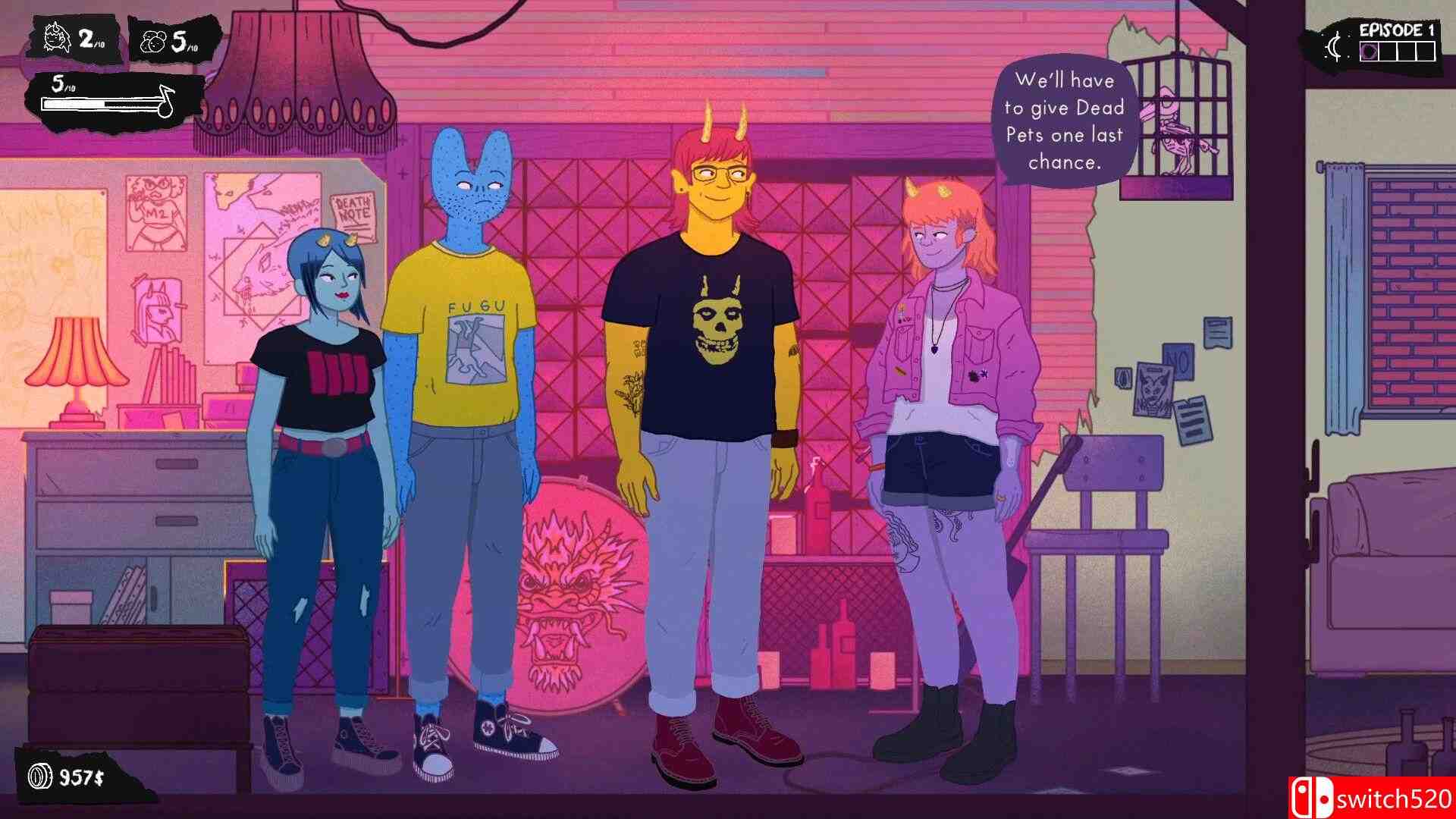 《死宠乐队：朋克摇滚生活模拟（Dead Pets: Punk Rock Slice Life）》B.21819332 P2P硬盘版[EN]_1