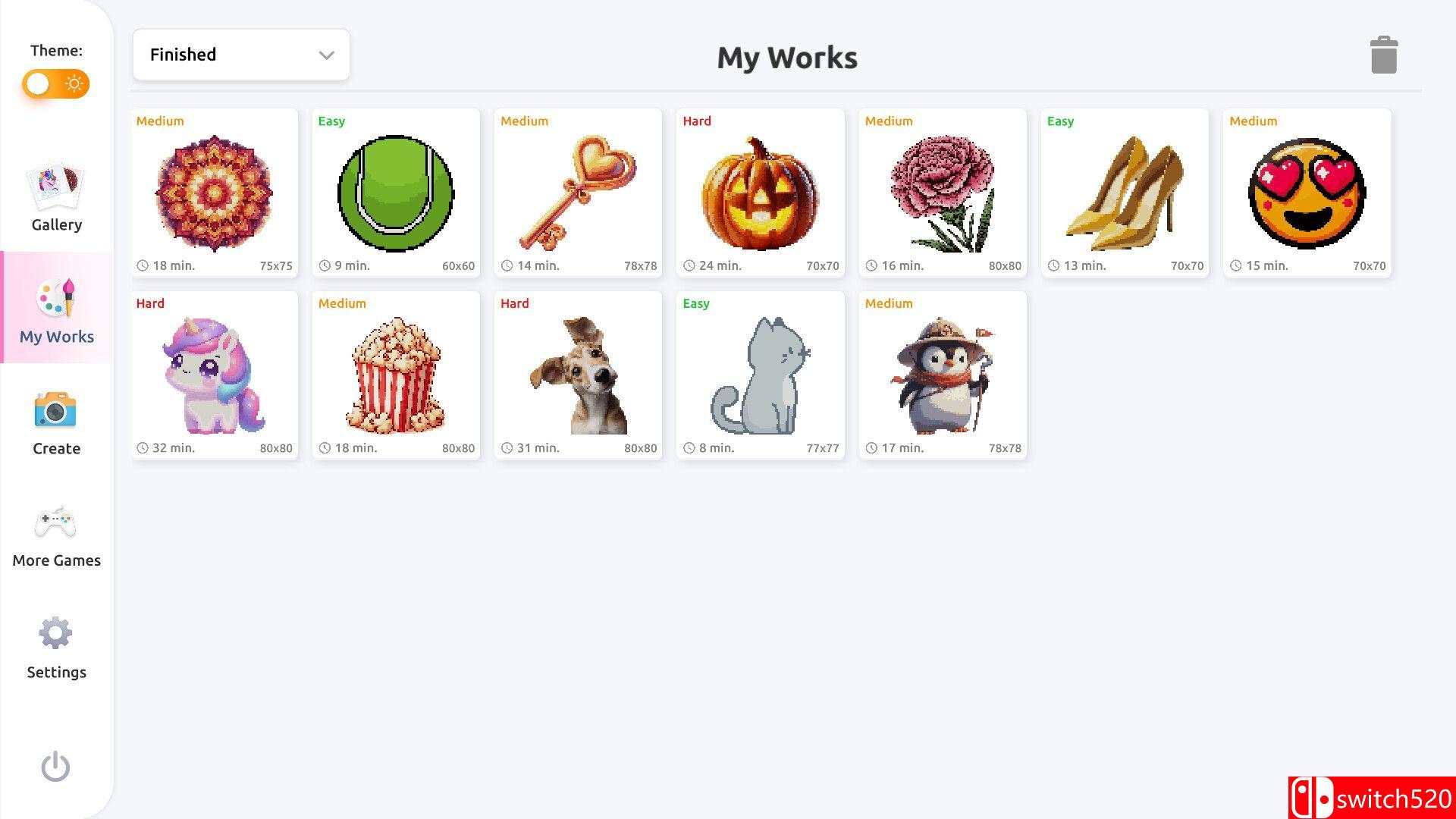 《像素艺术涂色本 2（Pixel Art Coloring Book 2）》官方中文 v21619679 P2P硬盘版[CN/EN/JP]_1