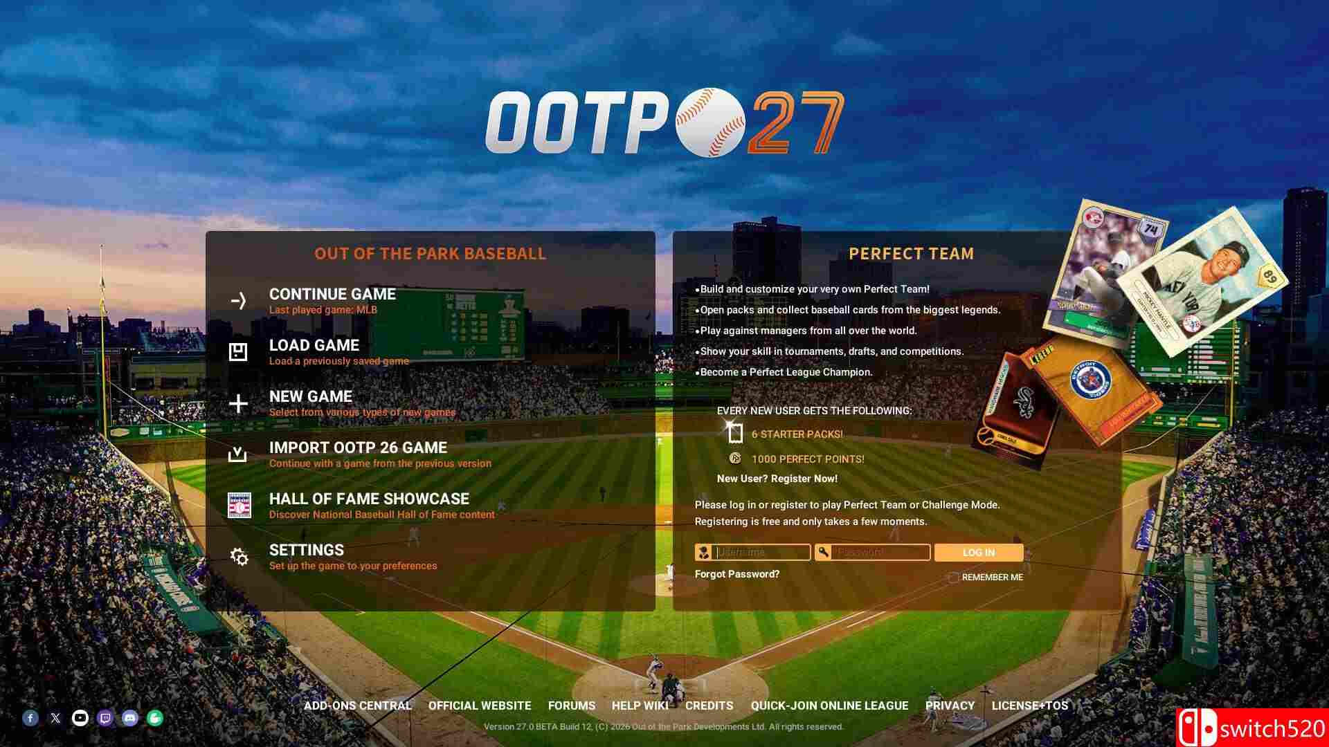 《劲爆美国棒球27（Out of the Park Baseball 27）》P2P硬盘版[EN]_1