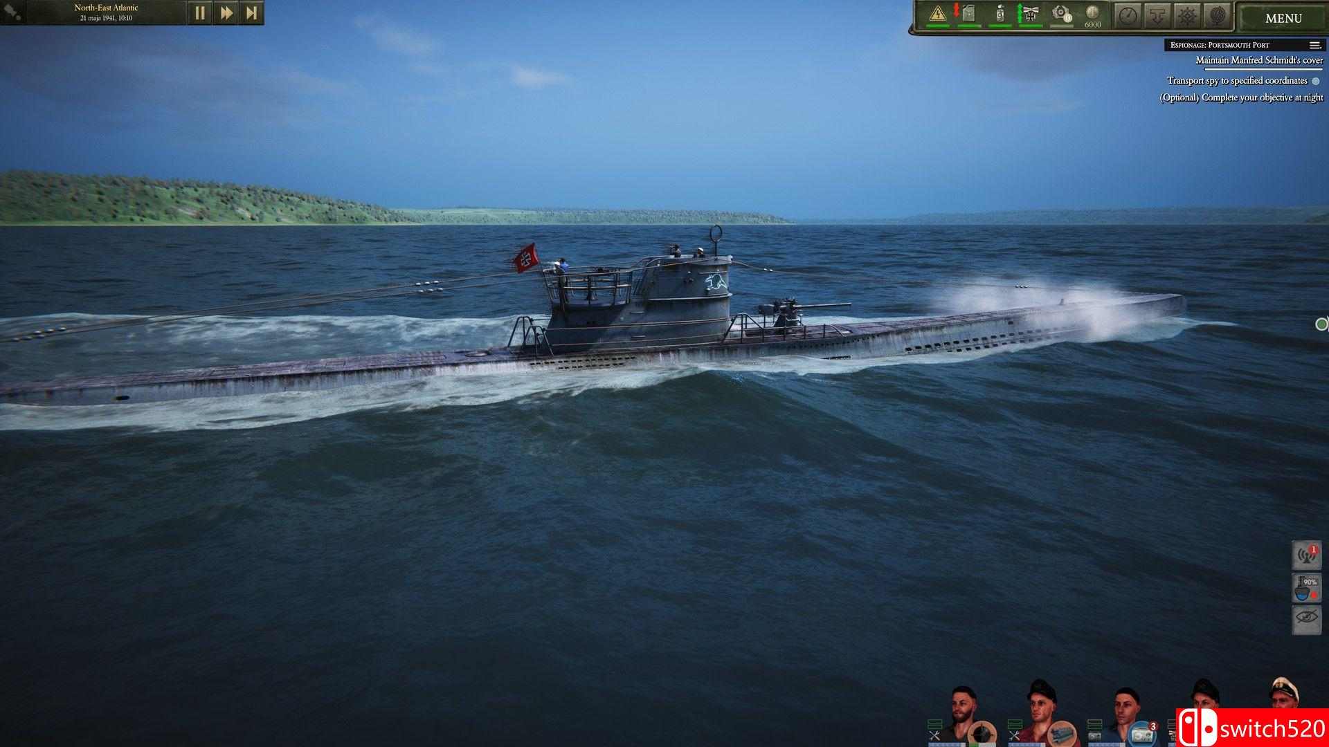 《潜艇（UBOAT）》官方中文 集成IX型潜艇远洋战区DLC RUNE镜像版[CN/EN/JP]_1