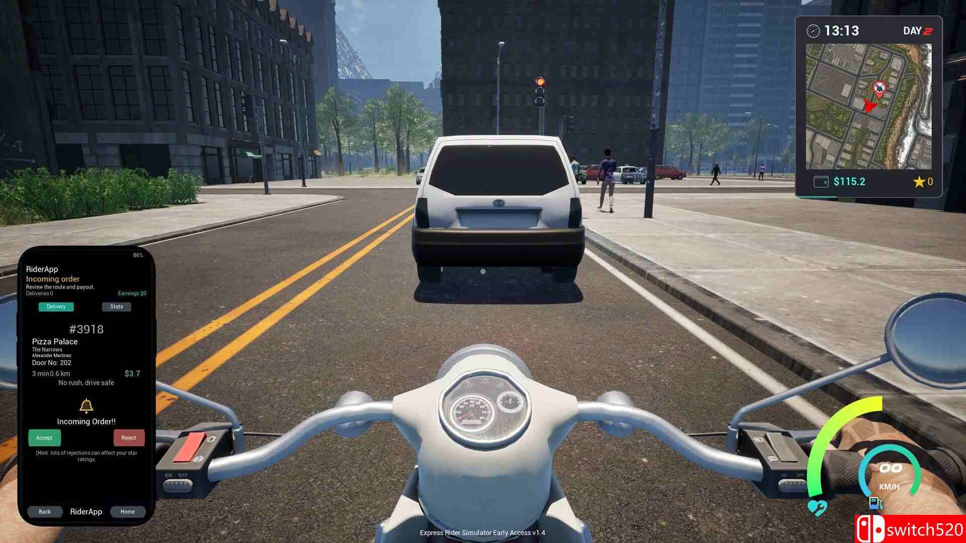 《快递骑手模拟器（Express Rider Simulator）》官方中文 Early Access P2P硬盘版[CN/TW/EN]_2