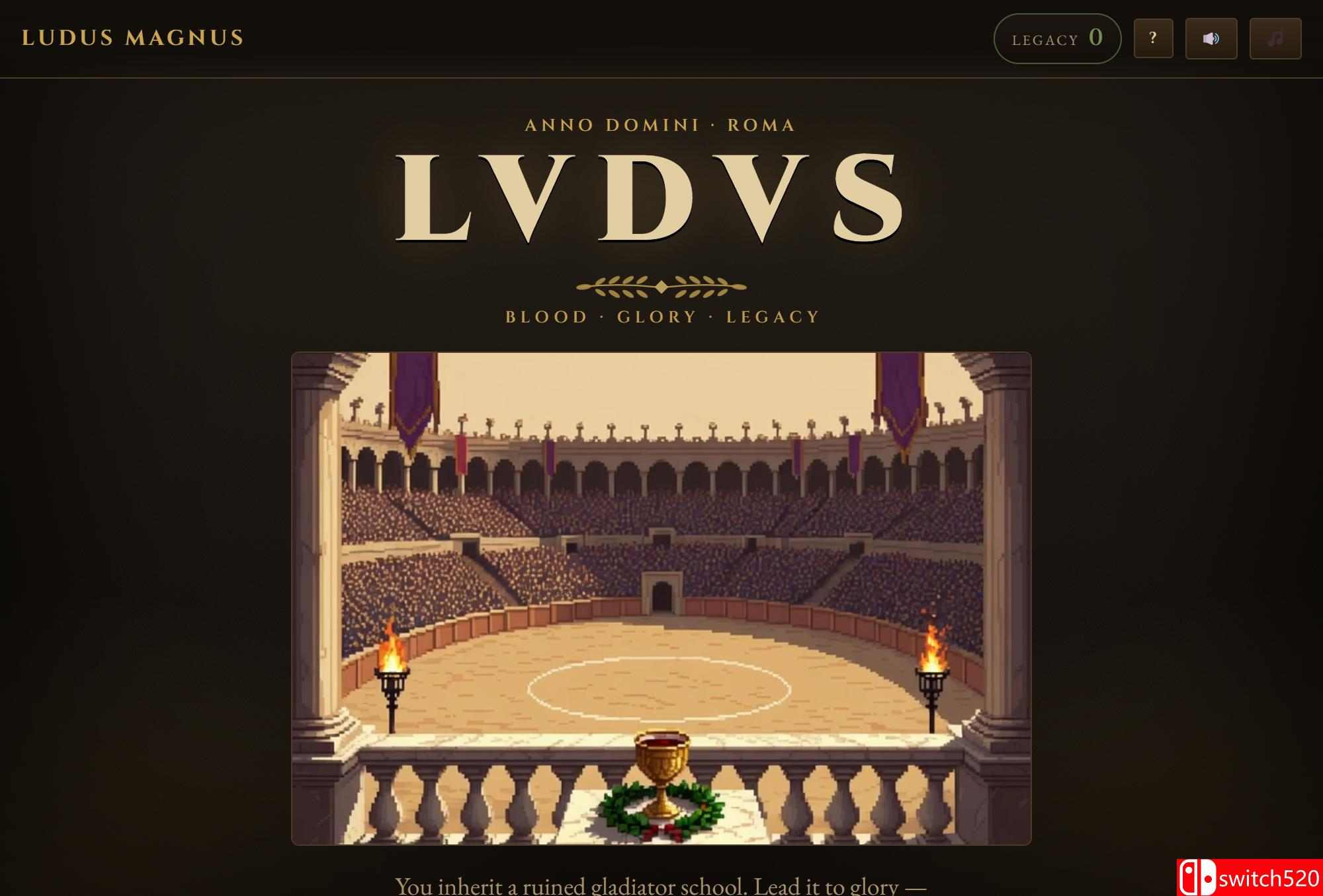 《卢杜斯：角斗士经理（LVDVS - Gladiator Manager）》bADkARMA硬盘版[EN]