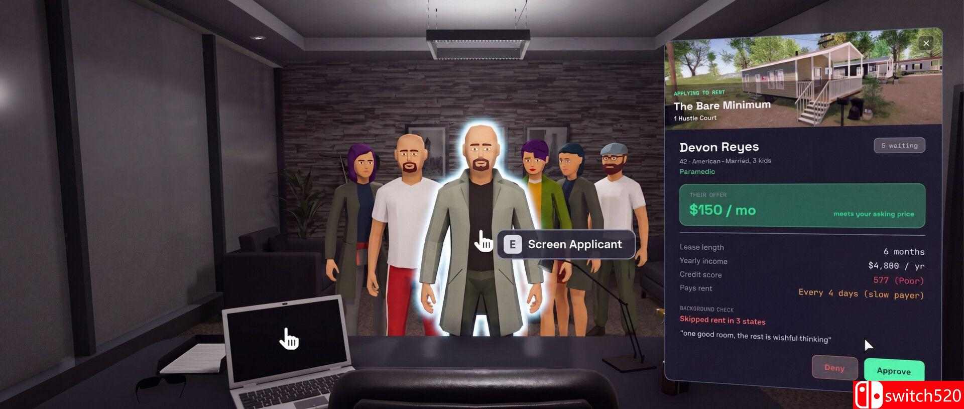 《该交房租了（Rent Due）》Early Access P2P硬盘版[EN]_1