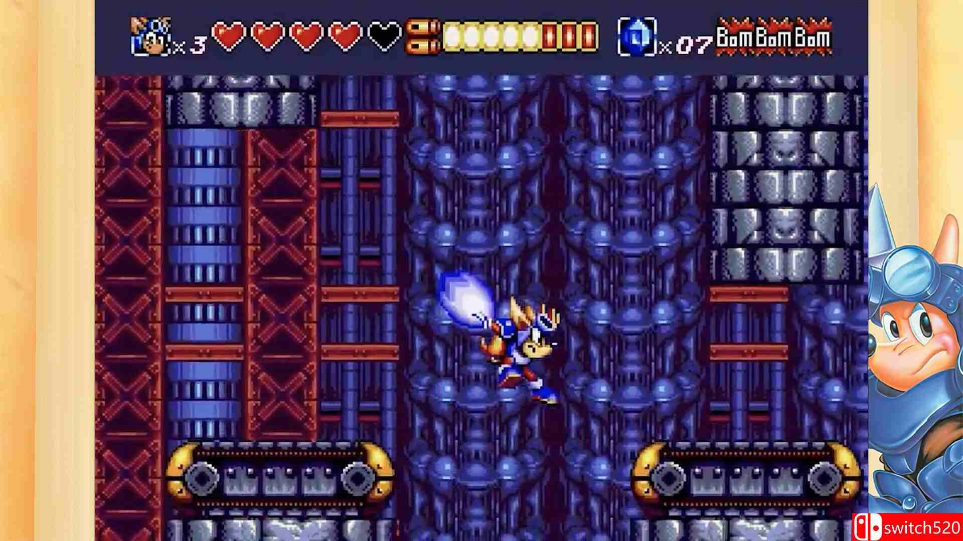 《火箭骑士大冒险：重燃合集（Rocket Knight Adventures: Re-Sparked）》DINOByTES镜像版[EN]_5
