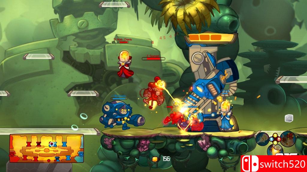 《王牌英雄（Awesomenauts）》集成Overdrive DLC HI2U破解版[EN]_1