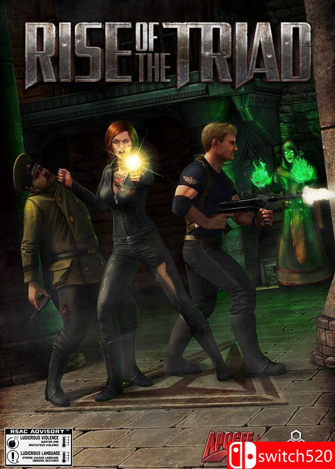 《龙霸三合会（Rise of the Triad）》DOOM版 HI2U镜像版[EN]