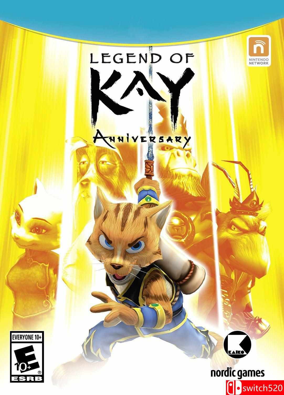 《凯之传奇：十周年纪念版（Legend of Kay Anniversary）》RELOADED破解版[EN]