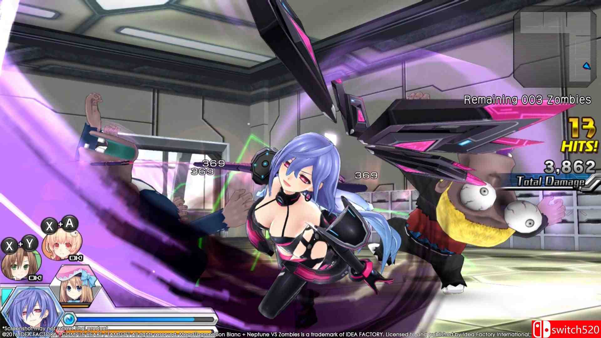 《激次元组合：布兰+海王星VS僵尸军团（MB + NVZ）》豪华版 3DM免安装未加密版[EN]_1