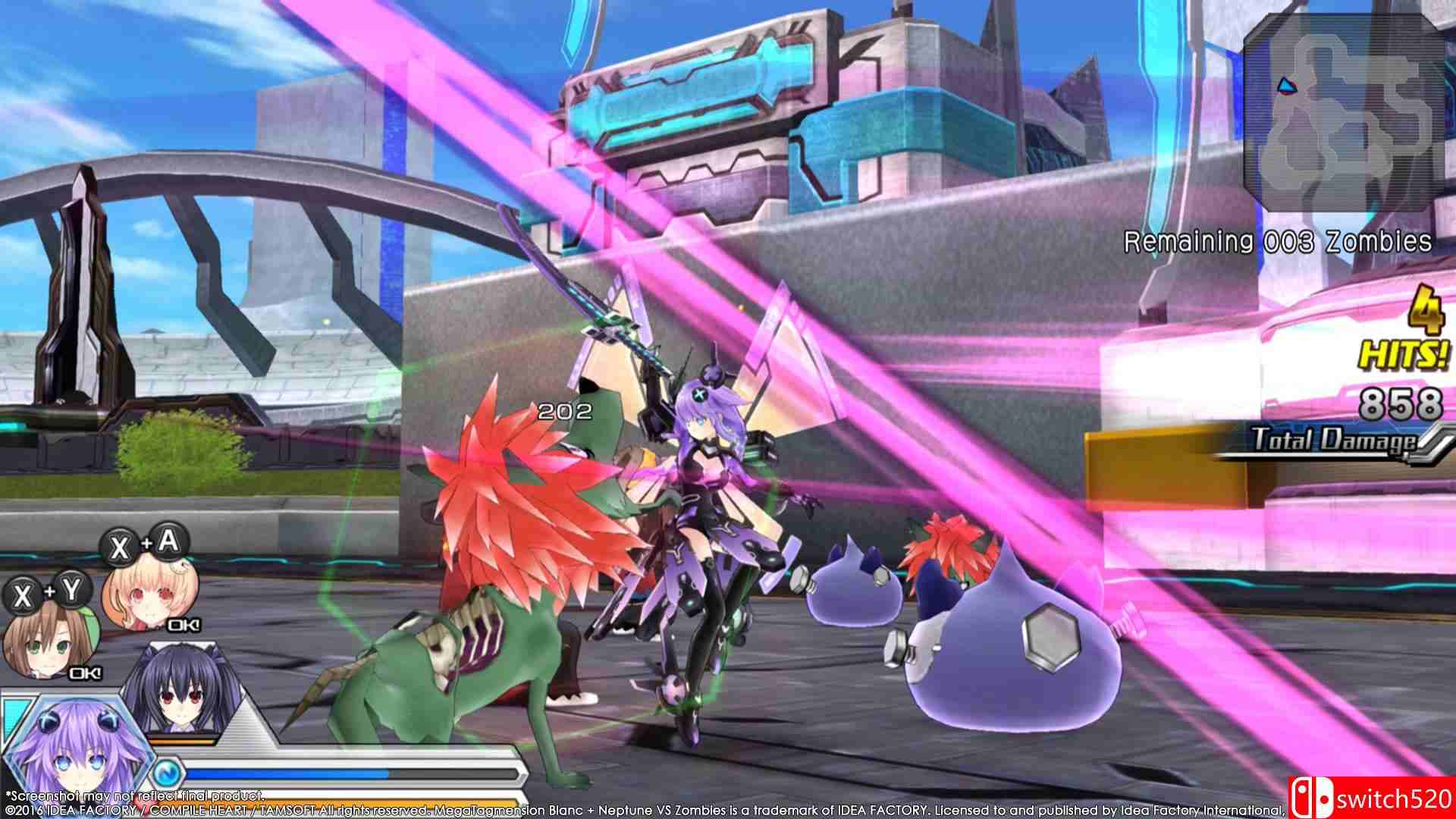 《激次元组合：布兰+海王星VS僵尸军团（MB + NVZ）》豪华版 3DM免安装未加密版[EN]_2