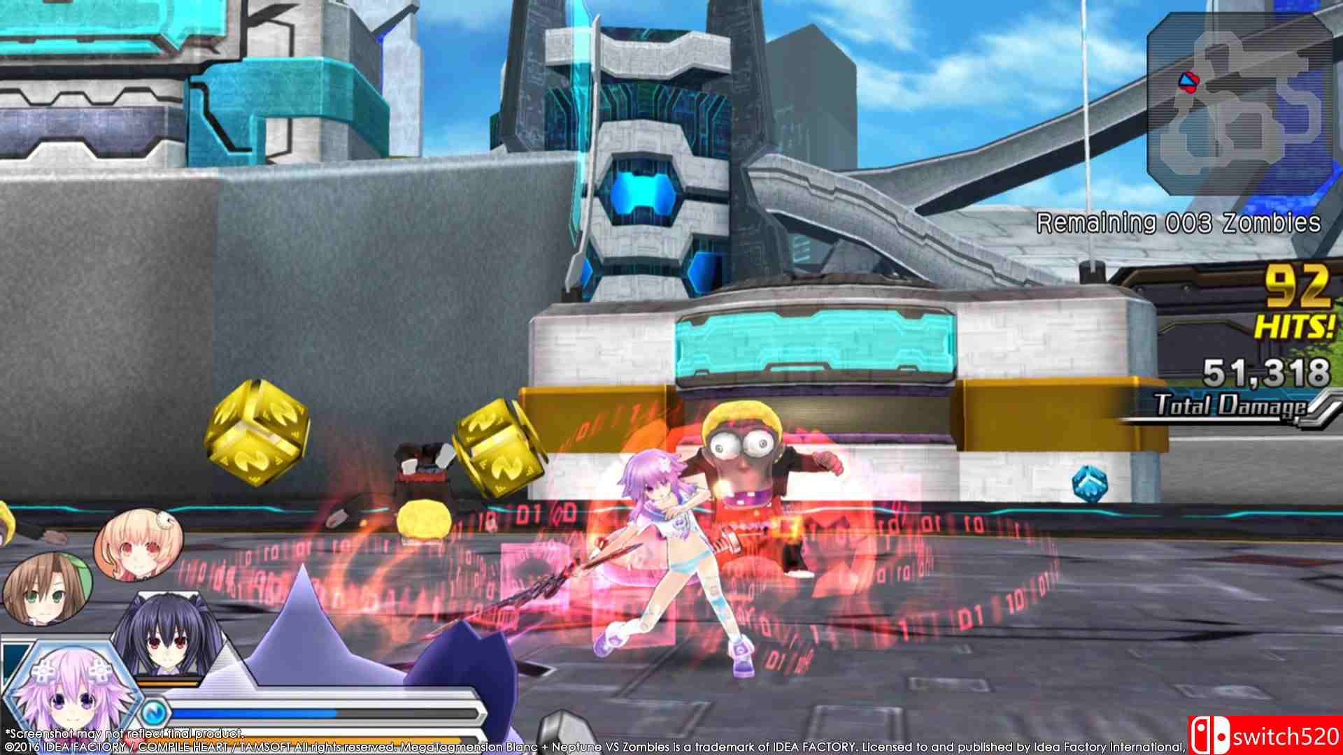 《激次元组合：布兰+海王星VS僵尸军团（MB + NVZ）》豪华版 3DM免安装未加密版[EN]_14