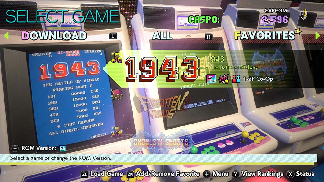 卡普空街机合集 Capcom Arcade Stadium_Switch游戏_任天堂switch游戏下载_ns游戏下载_switch游戏下载_大气层游戏_TX游戏_xci游戏_nsp游戏_nsz游戏_switch金手指_ns金手指mod_任天堂游戏修改_switch520_Switch2_switch游戏下载_switch520_6