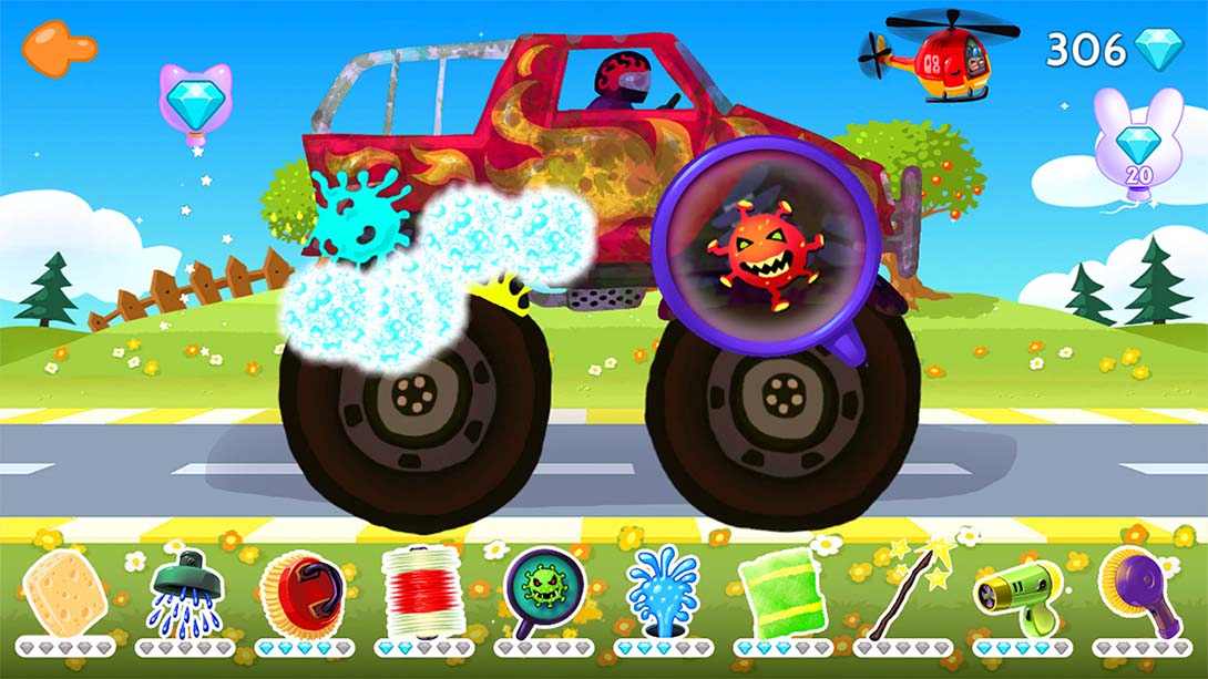 有趣的洗车 - 儿童和幼儿的卡车和汽车游戏车库Funny Car Wash - Trucks & Cars Game Garage for Kids &_Switch游戏_任天堂switch游戏下载_ns游戏下载_switch游戏下载_大气层游戏_TX游戏_xci游戏_nsp游戏_nsz游戏_switch金手指_ns金手指mod_任天堂游戏修改_switch520_Switch2_switch游戏下载_switch520_4