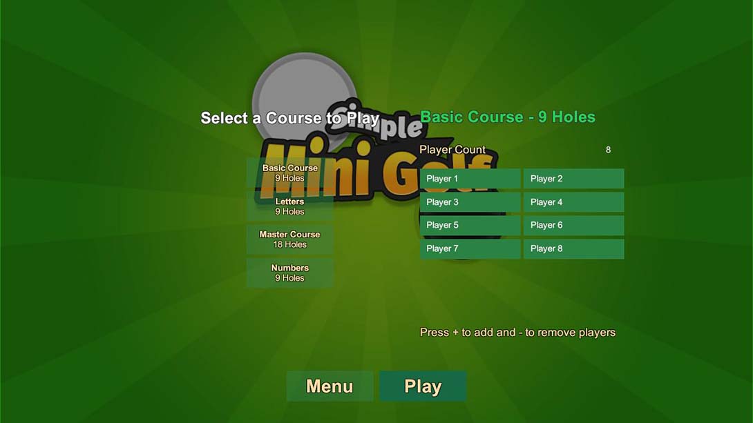 简单的迷你高尔夫球场 Simple Mini Golf_Switch游戏_任天堂switch游戏下载_ns游戏下载_switch游戏下载_大气层游戏_TX游戏_xci游戏_nsp游戏_nsz游戏_switch金手指_ns金手指mod_任天堂游戏修改_switch520_Switch2_switch游戏下载_switch520_4