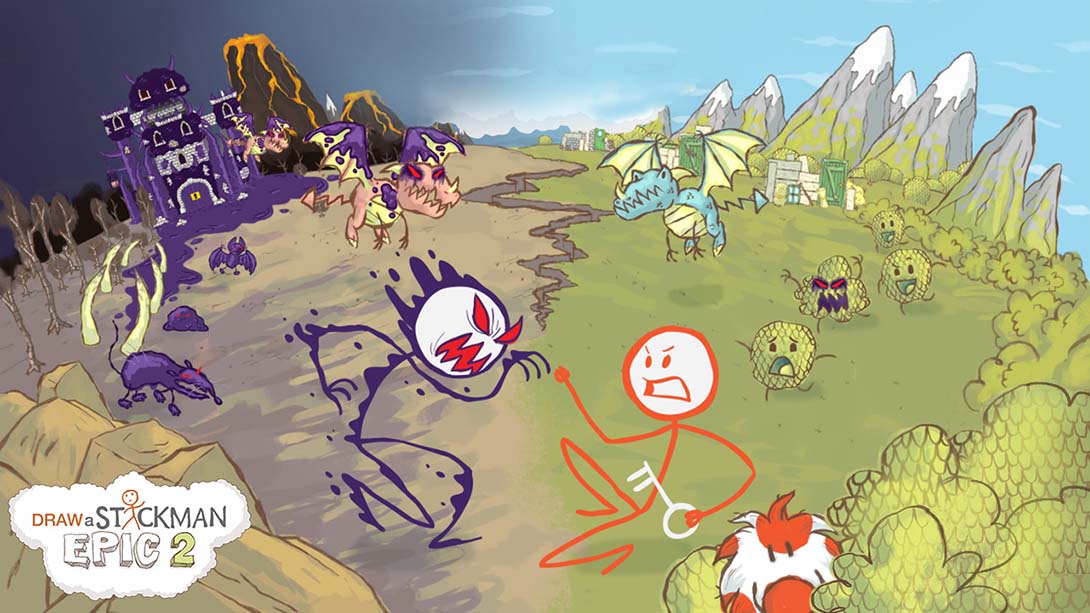 画个火柴人：史诗2 Draw a Stickman: EPIC 2_Switch游戏_任天堂switch游戏下载_ns游戏下载_switch游戏下载_大气层游戏_TX游戏_xci游戏_nsp游戏_nsz游戏_switch金手指_ns金手指mod_任天堂游戏修改_switch520_Switch2_switch游戏下载_switch520_4