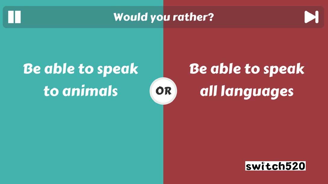 选择冲突 你更喜欢什么 .Choice Clash What Would You Rather_Switch游戏_任天堂switch游戏下载_ns游戏下载_switch游戏下载_大气层游戏_TX游戏_xci游戏_nsp游戏_nsz游戏_switch金手指_ns金手指mod_任天堂游戏修改_switch520_Switch2_switch游戏下载_switch520_1