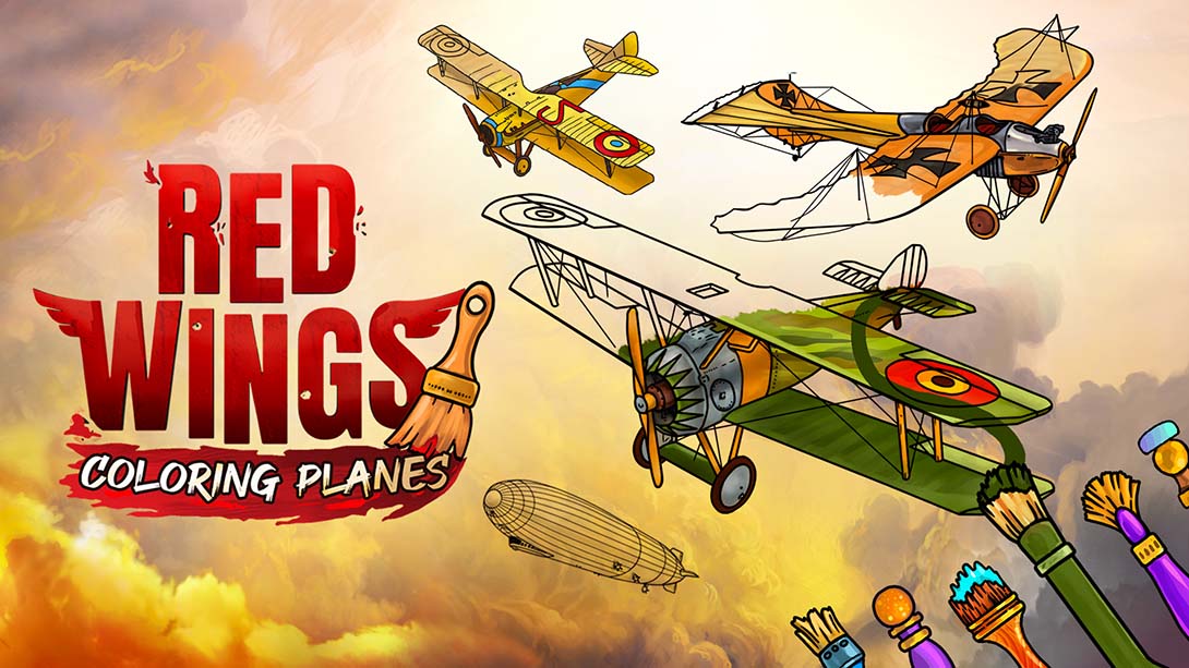 红翼：着色飞机 Red Wings Color Plane_Switch游戏_任天堂switch游戏下载_ns游戏下载_switch游戏下载_大气层游戏_TX游戏_xci游戏_nsp游戏_nsz游戏_switch金手指_ns金手指mod_任天堂游戏修改_switch520_Switch2_switch游戏下载_switch520_0