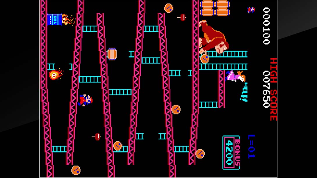 街机档案：大金刚 Arcade Archives DONKEY KONG_Switch游戏_任天堂switch游戏下载_ns游戏下载_switch游戏下载_大气层游戏_TX游戏_xci游戏_nsp游戏_nsz游戏_switch金手指_ns金手指mod_任天堂游戏修改_switch520_Switch2_switch游戏下载_switch520_5