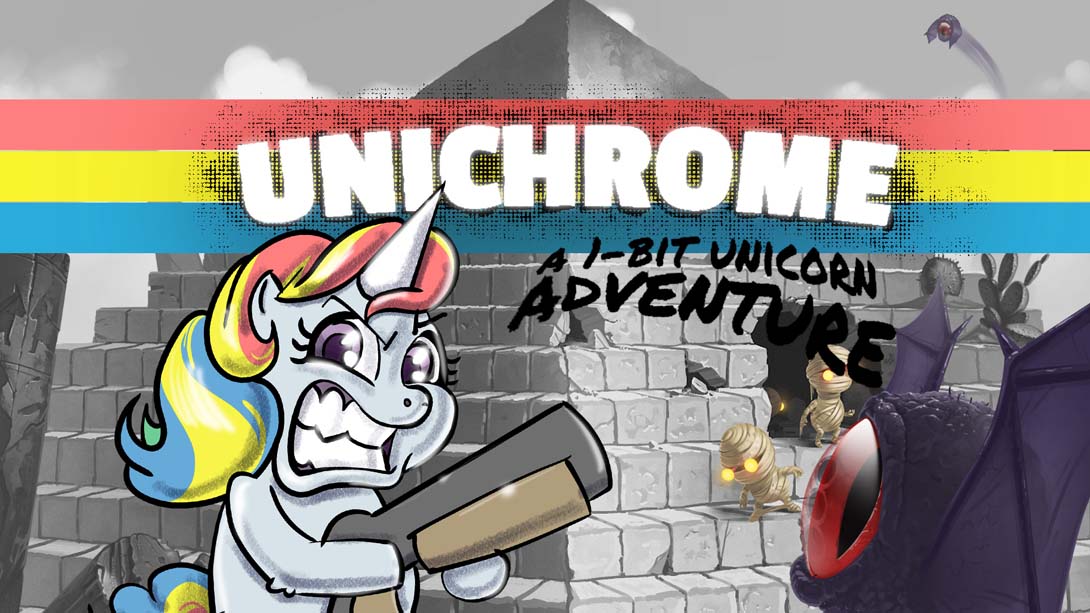 单色世界：1-bit 独角兽冒险 Unichrome: A 1-Bit Unicorn Adventure_Switch游戏_任天堂switch游戏下载_ns游戏下载_switch游戏下载_大气层游戏_TX游戏_xci游戏_nsp游戏_nsz游戏_switch金手指_ns金手指mod_任天堂游戏修改_switch520_Switch2_switch游戏下载_switch520_0
