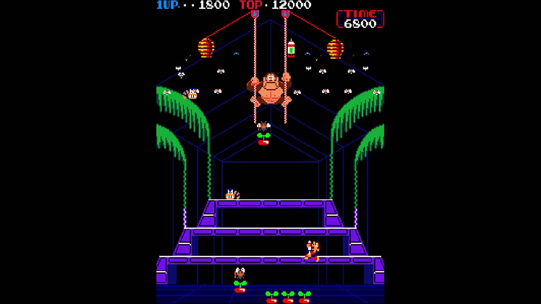 街机档案：森喜刚3 Arcade Archives DONKEY KONG 3_Switch游戏_任天堂switch游戏下载_ns游戏下载_switch游戏下载_大气层游戏_TX游戏_xci游戏_nsp游戏_nsz游戏_switch金手指_ns金手指mod_任天堂游戏修改_switch520_Switch2_switch游戏下载_switch520_5