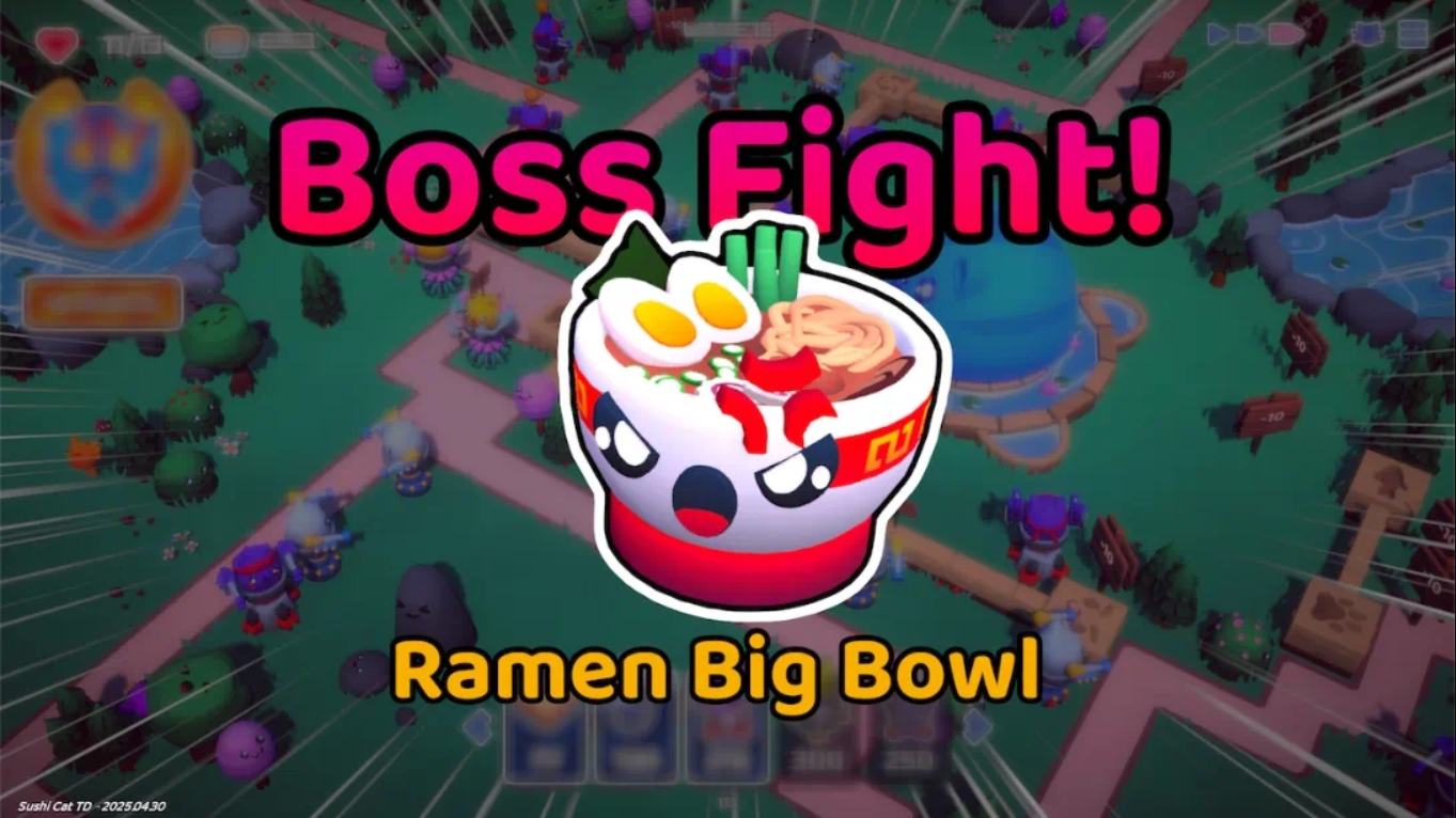 寿司猫塔防 .Sushi Cat Tower Defense_即时策略塔防_中文游戏_nsp游戏_Switch游戏_NS游戏下载_switch游戏下载_switch520_6