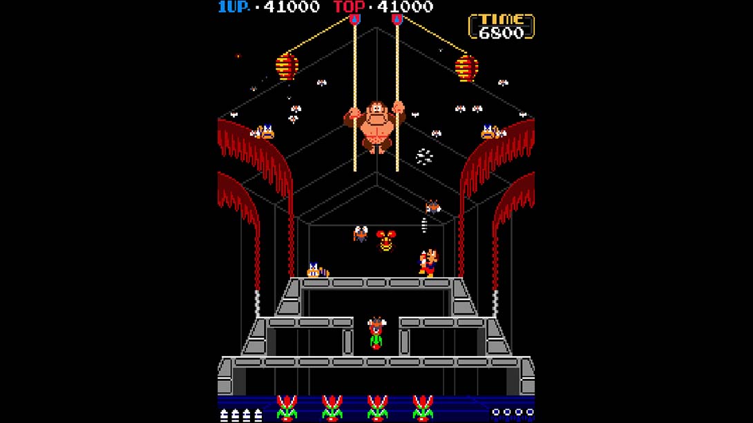 街机档案：森喜刚3 Arcade Archives DONKEY KONG 3_Switch游戏_任天堂switch游戏下载_ns游戏下载_switch游戏下载_大气层游戏_TX游戏_xci游戏_nsp游戏_nsz游戏_switch金手指_ns金手指mod_任天堂游戏修改_switch520_Switch2_switch游戏下载_switch520_6