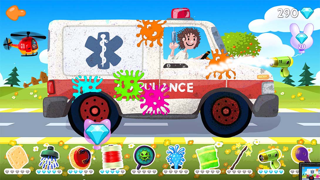 有趣的洗车 - 儿童和幼儿的卡车和汽车游戏车库Funny Car Wash - Trucks & Cars Game Garage for Kids &_Switch游戏_任天堂switch游戏下载_ns游戏下载_switch游戏下载_大气层游戏_TX游戏_xci游戏_nsp游戏_nsz游戏_switch金手指_ns金手指mod_任天堂游戏修改_switch520_Switch2_switch游戏下载_switch520_5