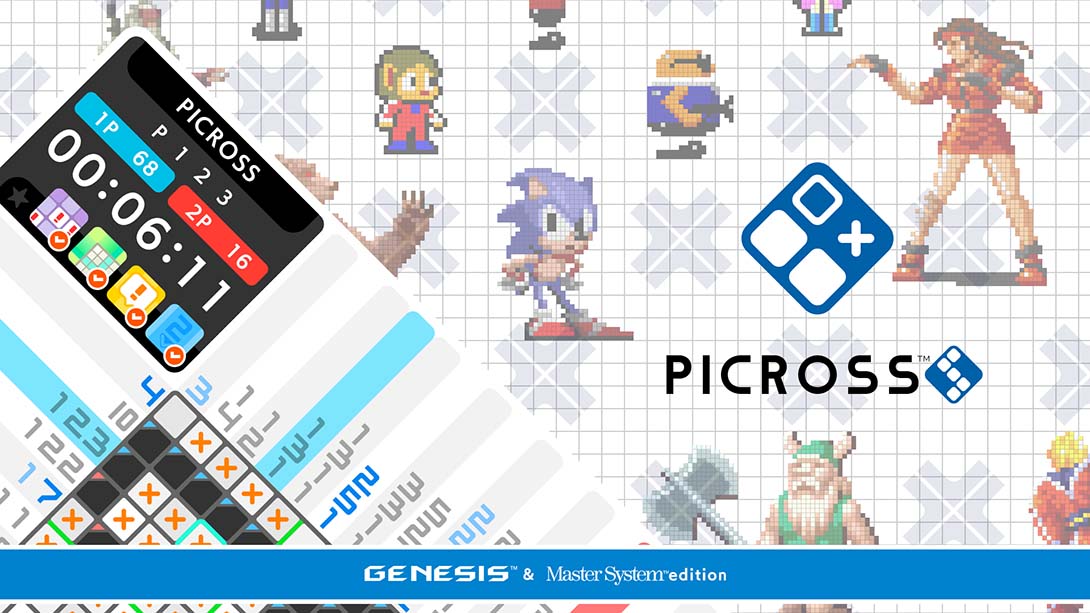 绘图方块S 世嘉版 Picross S MEGA DRIVE Master System edition Trial Version_Switch游戏_任天堂switch游戏下载_ns游戏下载_switch游戏下载_大气层游戏_TX游戏_xci游戏_nsp游戏_nsz游戏_switch金手指_ns金手指mod_任天堂游戏修改_switch520_Switch2_switch游戏下载_switch520_0