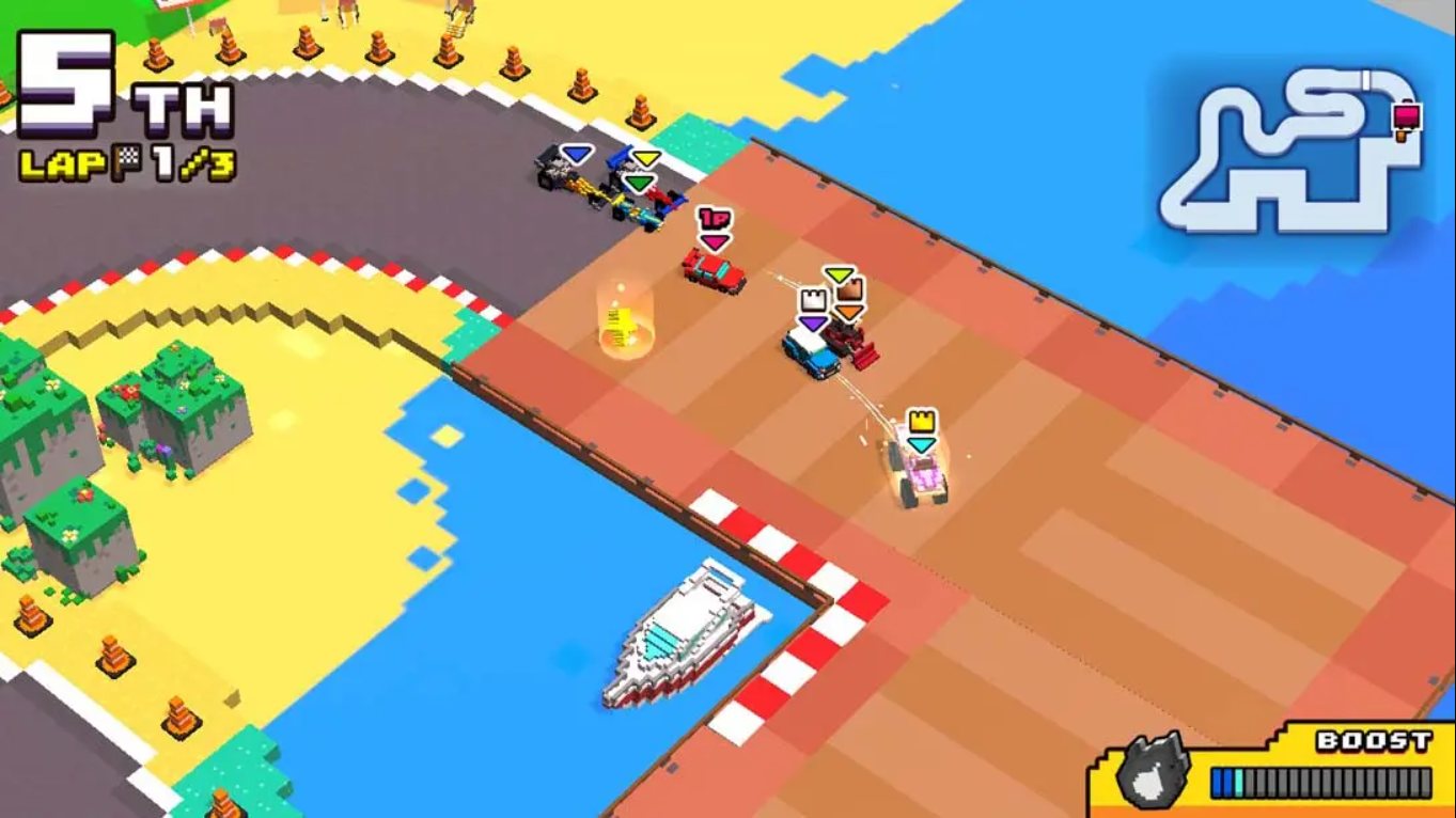 方块职业赛车手 .Chiki-Chiki Boxy Racers_多人��_中文游戏_nsz游戏_Switch游戏_NS游戏下载_switch游戏下载_switch520_5