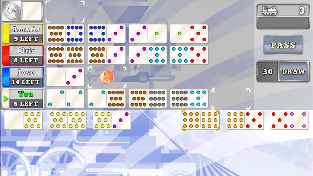 墨西哥货车多米诺骨金牌 Mexican Train Dominoes Gold_Switch游戏_任天堂switch游戏下载_ns游戏下载_switch游戏下载_大气层游戏_TX游戏_xci游戏_nsp游戏_nsz游戏_switch金手指_ns金手指mod_任天堂游戏修改_switch520_Switch2_switch游戏下载_switch520_3