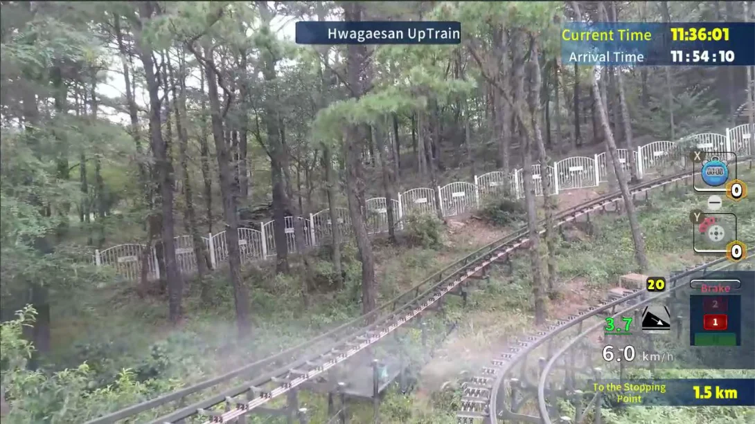 韩国单轨列车全景线 华盖山 .Korean Monorail Panorama Line Hwagaesan_Switch中文游戏_NSZ下载_街机模拟_switch游戏下载_switch520_2