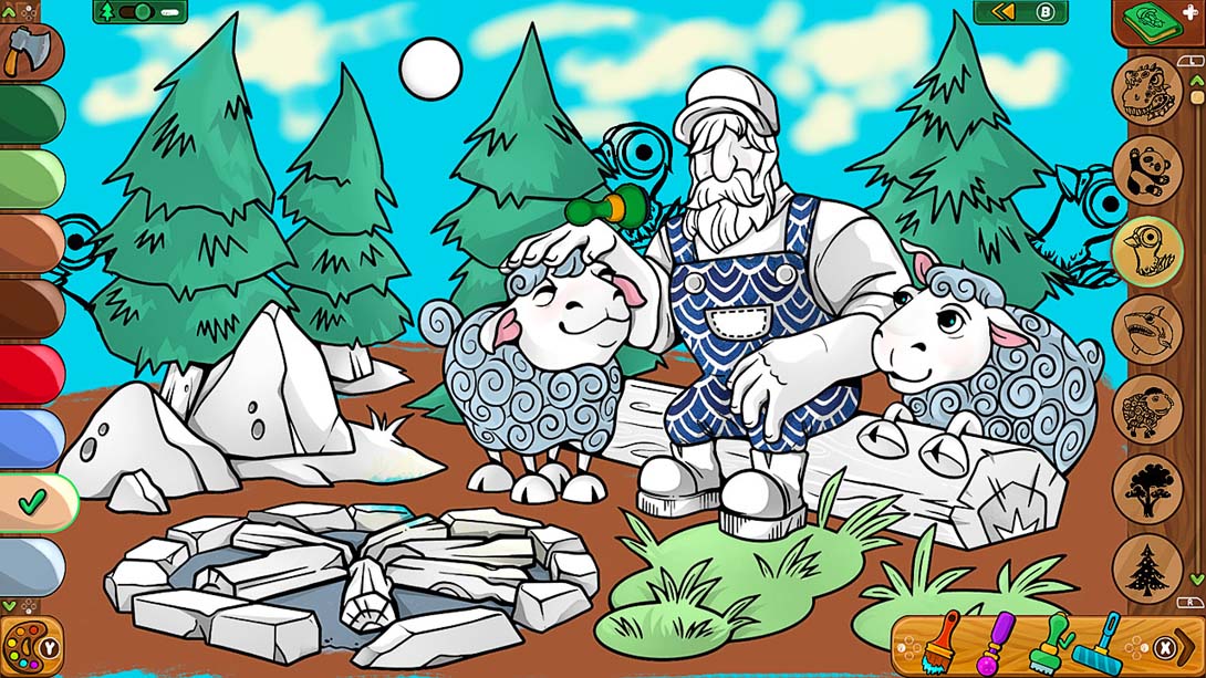着色页:兰伯希尔故事 Lumberhill Tales: Coloring Pages_Switch游戏_任天堂switch游戏下载_ns游戏下载_switch游戏下载_大气层游戏_TX游戏_xci游戏_nsp游戏_nsz游戏_switch金手指_ns金手指mod_任天堂游戏修改_switch520_Switch2_switch游戏下载_switch520_4