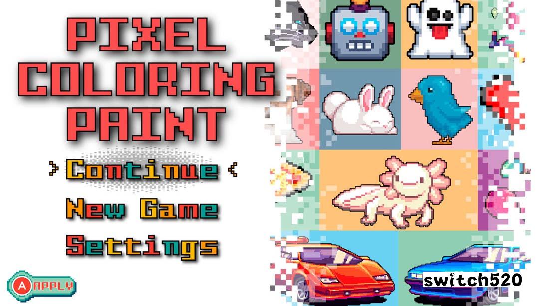像素着色涂料 .Pixel Coloring Paint_Switch游戏_任天堂switch游戏下载_ns游戏下载_switch游戏下载_大气层游戏_TX游戏_xci游戏_nsp游戏_nsz游戏_switch金手指_ns金手指mod_任天堂游戏修改_switch520_Switch2_switch游戏下载_switch520_4