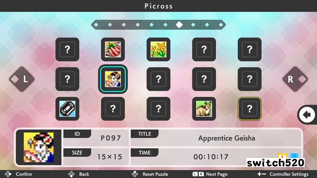 绘图方块S9 .Picross S9_Switch游戏_任天堂switch游戏下载_ns游戏下载_switch游戏下载_大气层游戏_TX游戏_xci游戏_nsp游戏_nsz游戏_switch金手指_ns金手指mod_任天堂游戏修改_switch520_Switch2_switch游戏下载_switch520_6