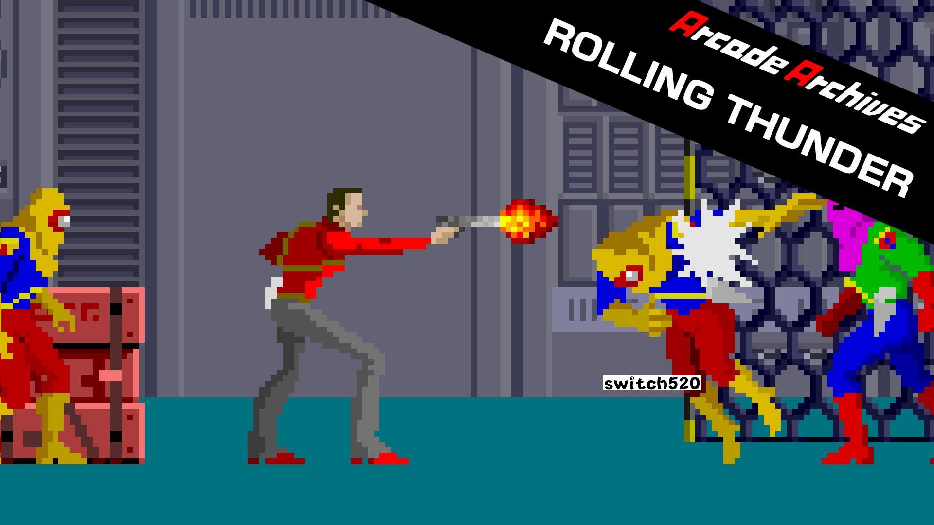 Arcade Archives ROLLING THUNDER_Switch游戏_任天堂switch游戏下载_ns游戏下载_switch游戏下载_大气层游戏_TX游戏_xci游戏_nsp游戏_nsz游戏_switch金手指_ns金手指mod_任天堂游戏修改_switch520_Switch2_switch游戏下载_switch520_0