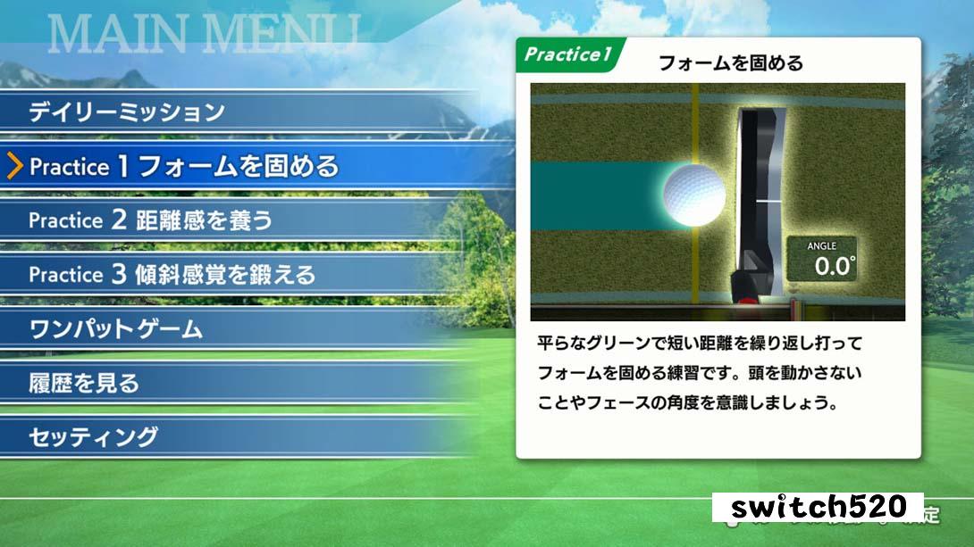 在家训练高尔夫球 .Golf Training at Home _ Good Putt!_Switch游戏_任天堂switch游戏下载_ns游戏下载_switch游戏下载_大气层游戏_TX游戏_xci游戏_nsp游戏_nsz游戏_switch金手指_ns金手指mod_任天堂游戏修改_switch520_Switch2_switch游戏下载_switch520_3