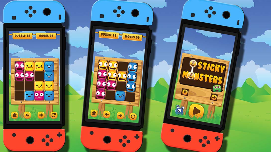 粘粘怪物 Sticky Monsters_Switch游戏_任天堂switch游戏下载_ns游戏下载_switch游戏下载_大气层游戏_TX游戏_xci游戏_nsp游戏_nsz游戏_switch金手指_ns金手指mod_任天堂游戏修改_switch520_Switch2_switch游戏下载_switch520_0