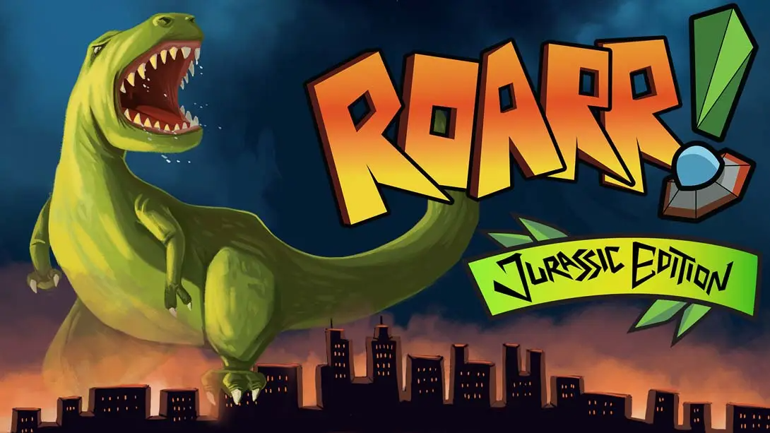 恐龙保卫地球 .Roarr!_Switch英语游戏_NSP下载_街机冒险动作_switch游戏下载_switch520_0
