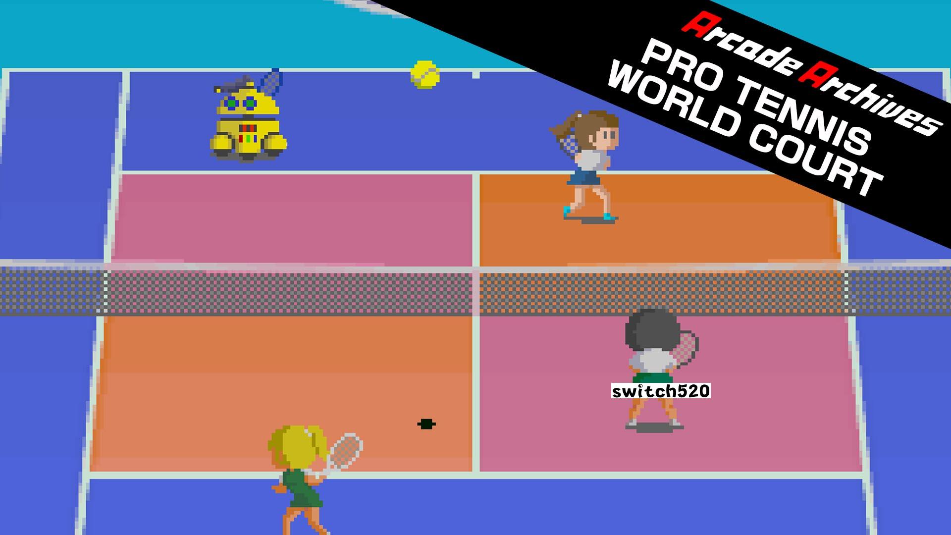 Arcade Archives PRO TENNIS WORLD COURT_Switch游戏_任天堂switch游戏下载_ns游戏下载_switch游戏下载_大气层游戏_TX游戏_xci游戏_nsp游戏_nsz游戏_switch金手指_ns金手指mod_任天堂游戏修改_switch520_Switch2_switch游戏下载_switch520_0