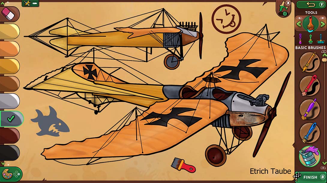 红翼：着色飞机 Red Wings Color Plane_Switch游戏_任天堂switch游戏下载_ns游戏下载_switch游戏下载_大气层游戏_TX游戏_xci游戏_nsp游戏_nsz游戏_switch金手指_ns金手指mod_任天堂游戏修改_switch520_Switch2_switch游戏下载_switch520_3