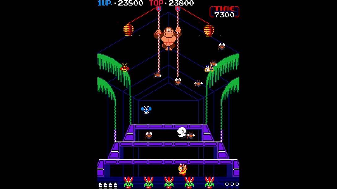 街机档案：森喜刚3 Arcade Archives DONKEY KONG 3_Switch游戏_任天堂switch游戏下载_ns游戏下载_switch游戏下载_大气层游戏_TX游戏_xci游戏_nsp游戏_nsz游戏_switch金手指_ns金手指mod_任天堂游戏修改_switch520_Switch2_switch游戏下载_switch520_1