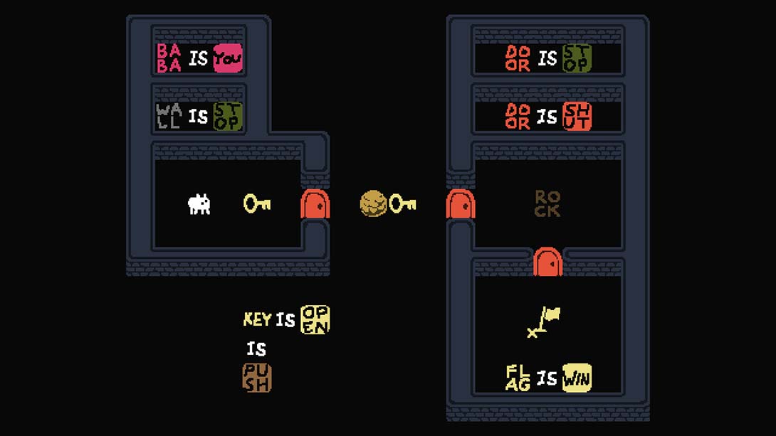 爸爸是你 Baba Is You_Switch游戏_任天堂switch游戏下载_ns游戏下载_switch游戏下载_大气层游戏_TX游戏_xci游戏_nsp游戏_nsz游戏_switch金手指_ns金手指mod_任天堂游戏修改_switch520_Switch2_switch游戏下载_switch520_6