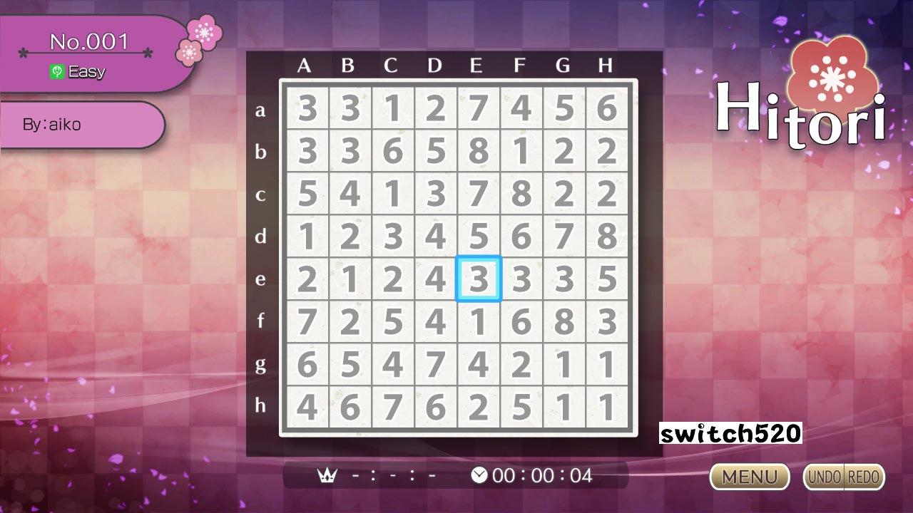 Puzzle by Nikoli S Hitori_Switch游戏_任天堂switch游戏下载_ns游戏下载_switch游戏下载_大气层游戏_TX游戏_xci游戏_nsp游戏_nsz游戏_switch金手指_ns金手指mod_任天堂游戏修改_switch520_Switch2_switch游戏下载_switch520_1