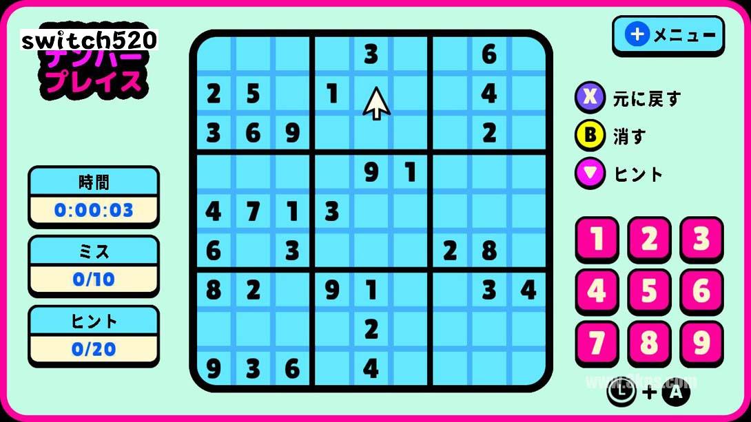 儿童数独 Number Place For Kids_Switch游戏_任天堂switch游戏下载_ns游戏下载_switch游戏下载_大气层游戏_TX游戏_xci游戏_nsp游戏_nsz游戏_switch金手指_ns金手指mod_任天堂游戏修改_switch520_Switch2_switch游戏下载_switch520_1