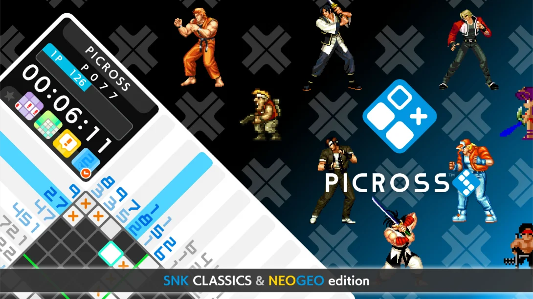 绘图方块S SNK经典＆NEOGEO特别版 Picross S SNK Classics & NEOGEO edition_Switch中文游戏_NSZ下载_多人聚会即时策略益智_switch游戏下载_switch520_0