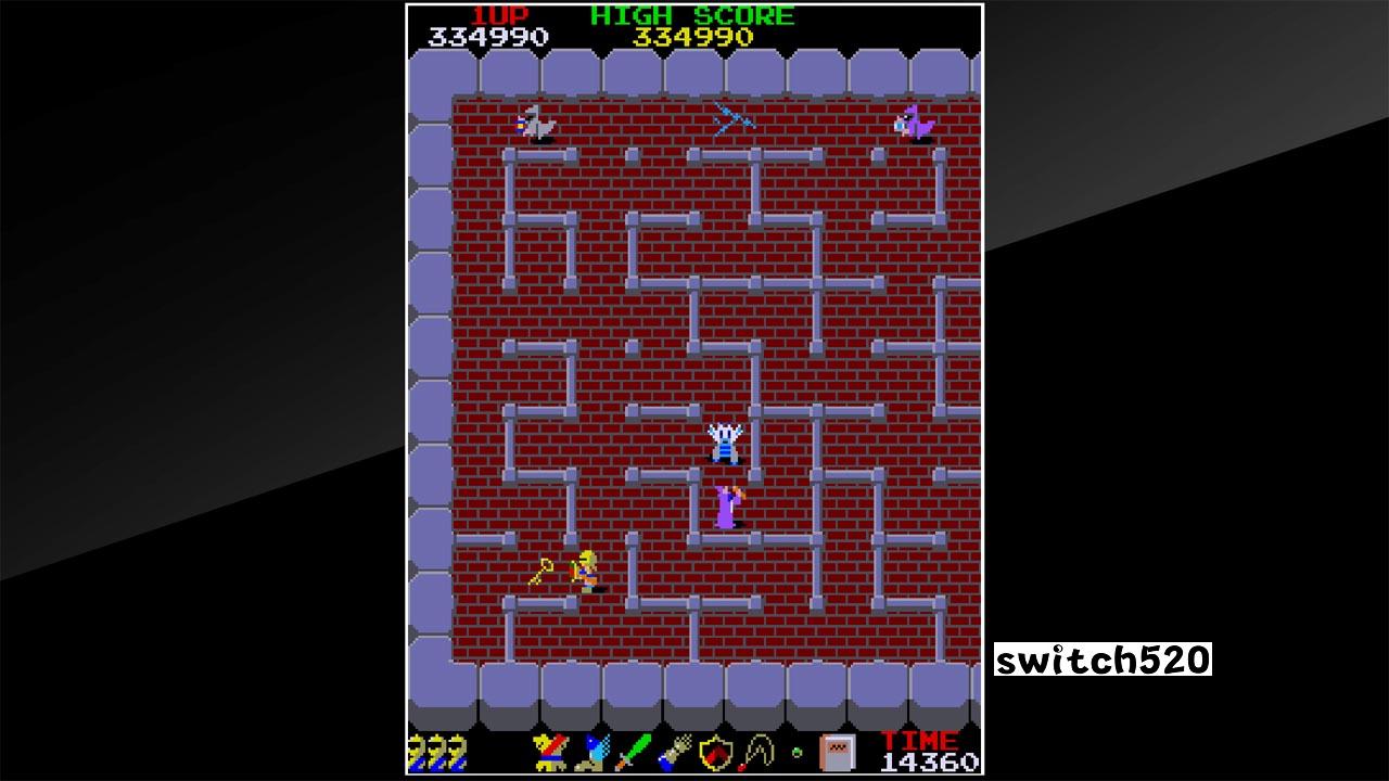 Arcade Archives THE TOWER OF DRUAGA_Switch游戏_任天堂switch游戏下载_ns游戏下载_switch游戏下载_大气层游戏_TX游戏_xci游戏_nsp游戏_nsz游戏_switch金手指_ns金手指mod_任天堂游戏修改_switch520_Switch2_switch游戏下载_switch520_4