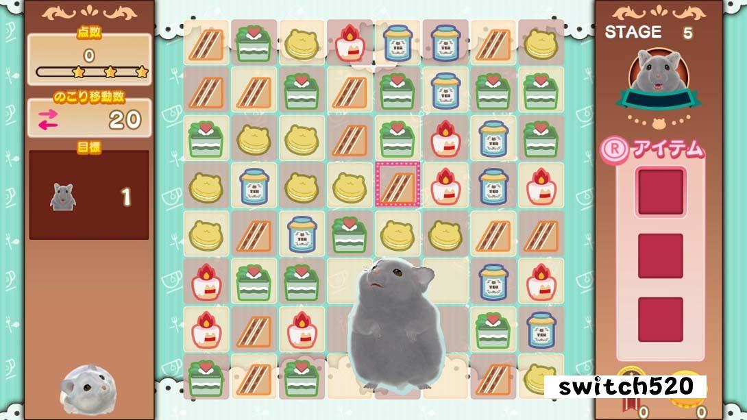 仓鼠的甜点谜题 .はむぱふぇ　ハムスターのスイーツパズル_Switch游戏_任天堂switch游戏下载_ns游戏下载_switch游戏下载_大气层游戏_TX游戏_xci游戏_nsp游戏_nsz游戏_switch金手指_ns金手指mod_任天堂游戏修改_switch520_Switch2_switch游戏下载_switch520_2