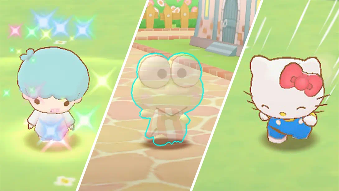 三丽鸥全明星 魔法捉迷藏 .Sanrio Characters Miracle Match Magical Onigokko_Switch中文游戏_XCI下载_多人聚会运动动作_switch游戏下载_switch520_2