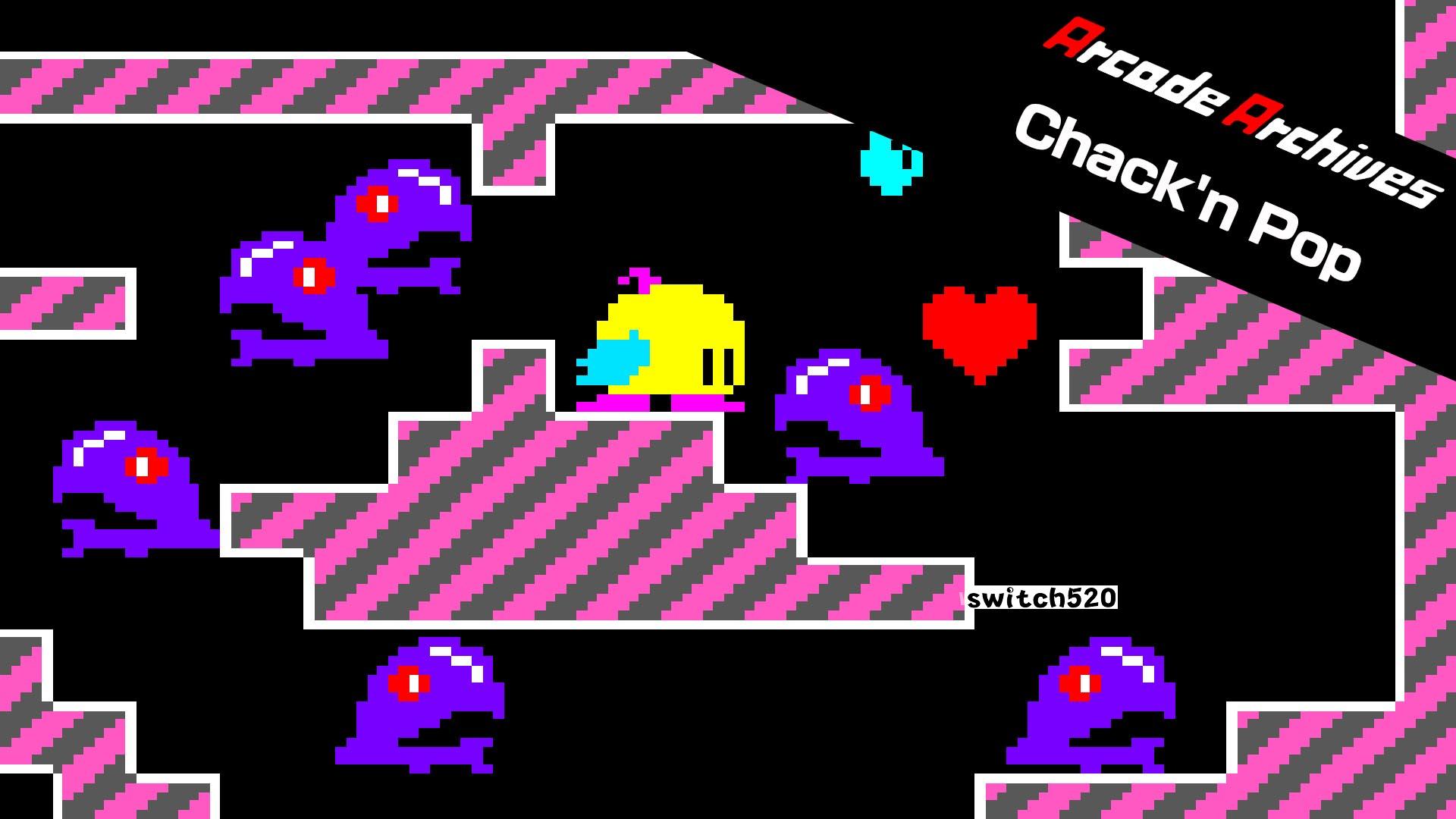 Arcade Archives Chack'n Pop_Switch游戏_任天堂switch游戏下载_ns游戏下载_switch游戏下载_大气层游戏_TX游戏_xci游戏_nsp游戏_nsz游戏_switch金手指_ns金手指mod_任天堂游戏修改_switch520_Switch2_switch游戏下载_switch520_0