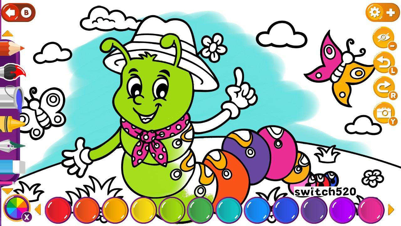 儿童艺术涂色书 Kid's Art Coloring Book_Switch游戏_任天堂switch游戏下载_ns游戏下载_switch游戏下载_大气层游戏_TX游戏_xci游戏_nsp游戏_nsz游戏_switch金手指_ns金手指mod_任天堂游戏修改_switch520_Switch2_switch游戏下载_switch520_2