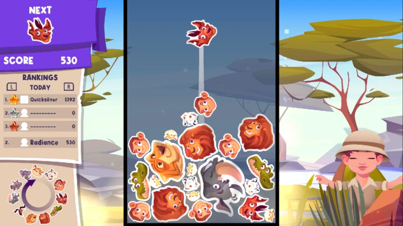 动物园合并 Zoo Merge_Switch中文游戏_XCI下载_街机解谜动作_switch游戏下载_switch520_1
